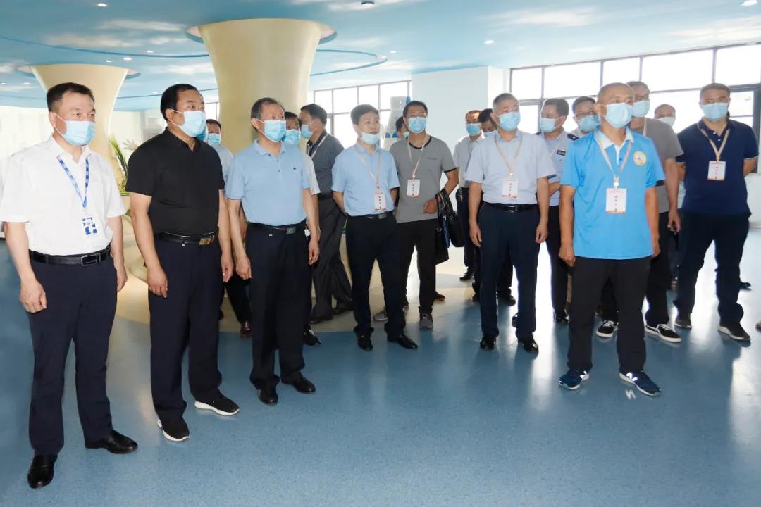 郑州市安全生产双重预防体系建设现场观摩会在2UP.IO（中国）乳业集团郑州分公司召开