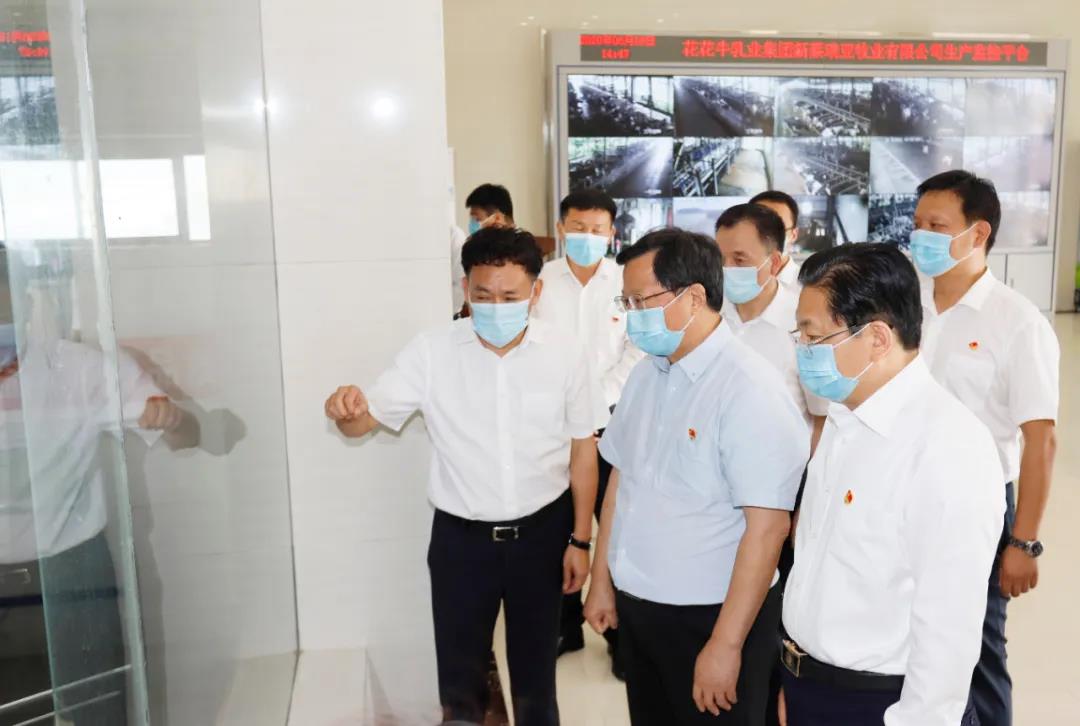快讯 | 河南省委常委、省纪委书记、省监委主任任正晓莅临2UP.IO（中国）乳业集团新蔡瑞亚牧场调研