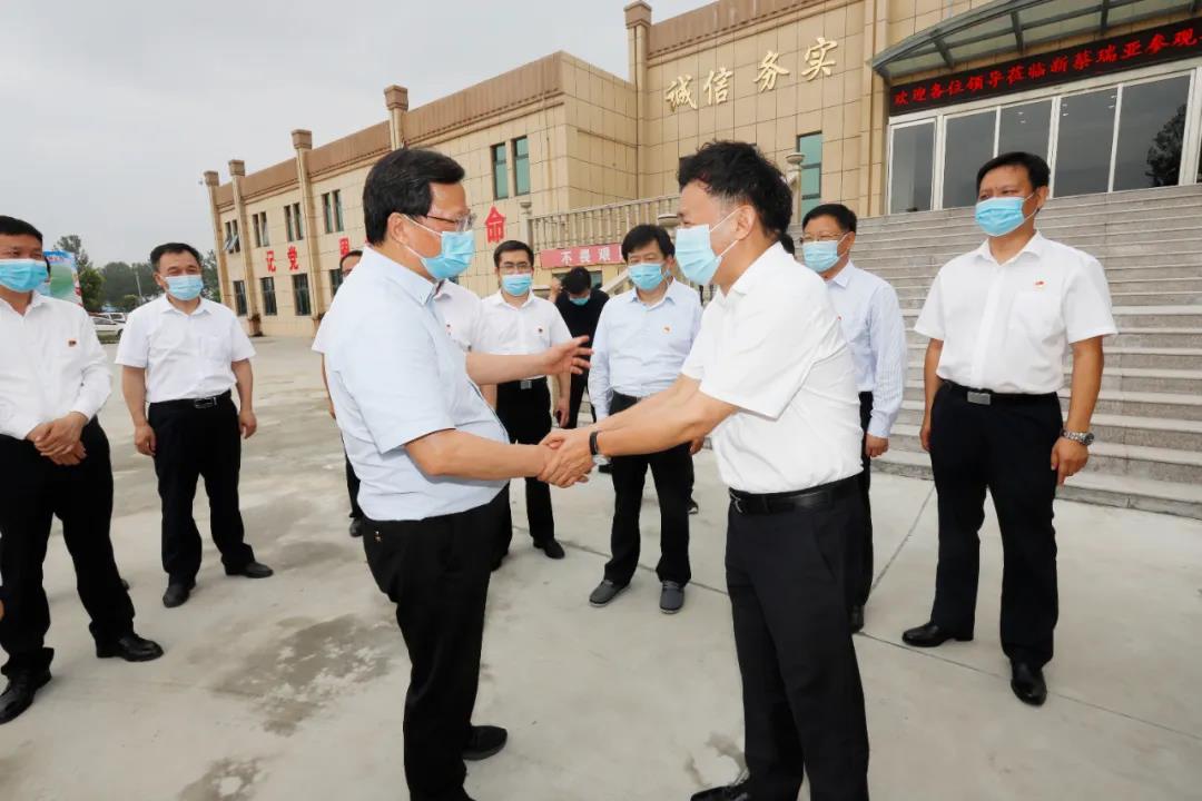 快讯 | 河南省委常委、省纪委书记、省监委主任任正晓莅临2UP.IO（中国）乳业集团新蔡瑞亚牧场调研