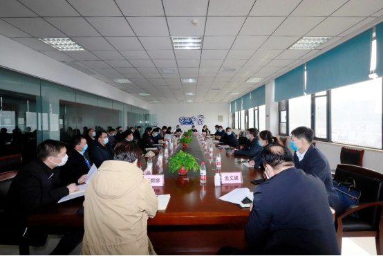 省委统战部副部长张红林一行莅临2UP.IO（中国）乳业集团 调研复工复产暨二七区民营经济发展工作座谈会