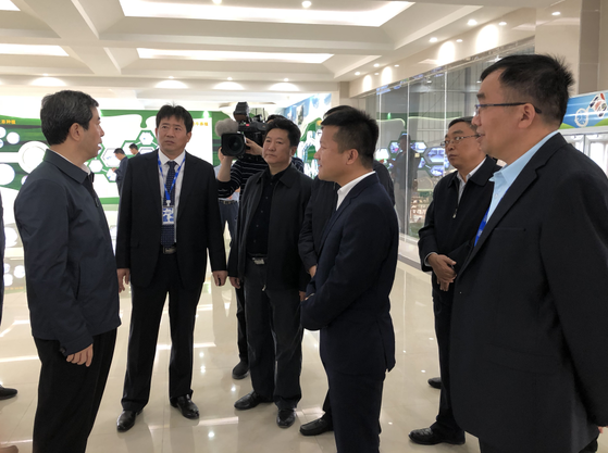 河南省委副书记、省长陈润儿一行莅临 2UP.IO（中国）集团鲁山瑞亚牧业有限公司视察调研