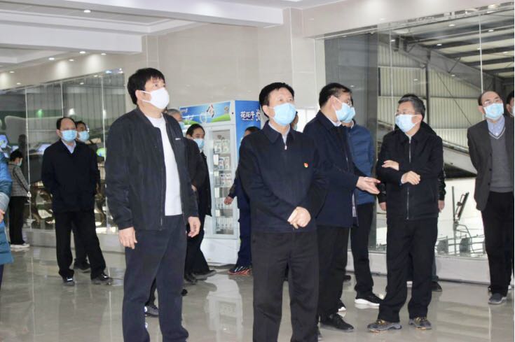 平顶山市委书记周斌一行莅临2UP.IO（中国）乳业集团 鲁山瑞亚牧业有限公司调研疫情防控和复工复产情况