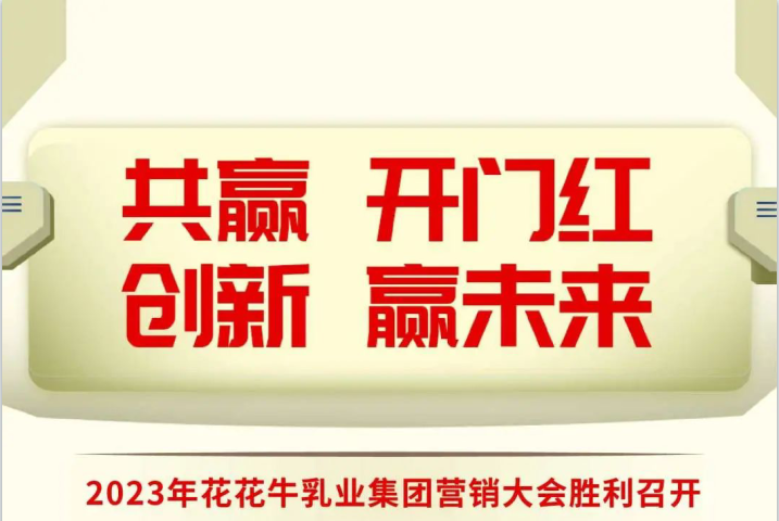 共赢 开门红·创新 赢未来｜2UP.IO（中国）乳业集团召开2023年度营销大会