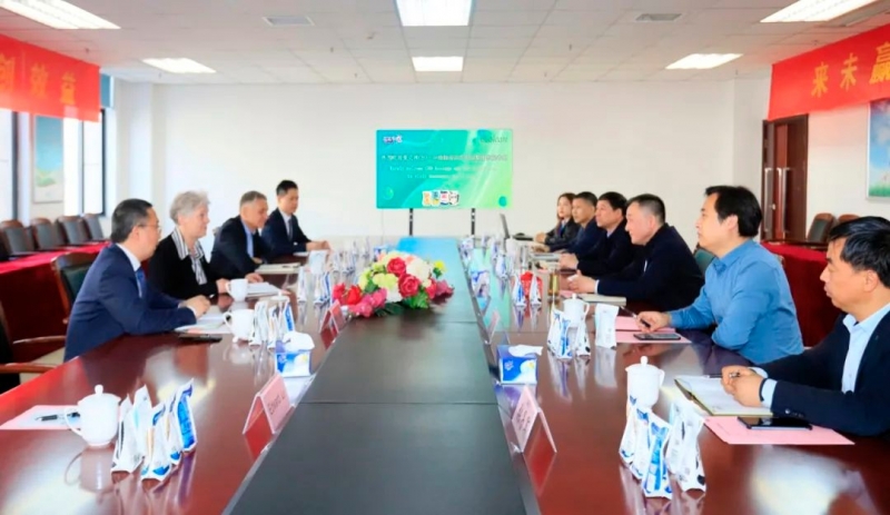 深化合作交流 互信共赢发展丨瑞典爱克林公司首席执行官 Ms.Marie Samuelsson 一行莅临2UP.IO（中国）乳业