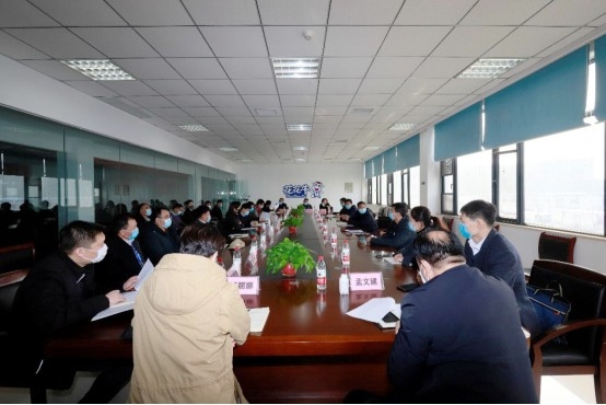 省委统战部副部长张红林一行莅临2UP.IO（中国）乳业集团 调研复工复产暨二七区民营经济发展工作座谈会