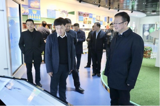 宁夏回族自治区农业农村厅党组书记、厅长王刚一行莅临2UP.IO（中国）乳业集团调研