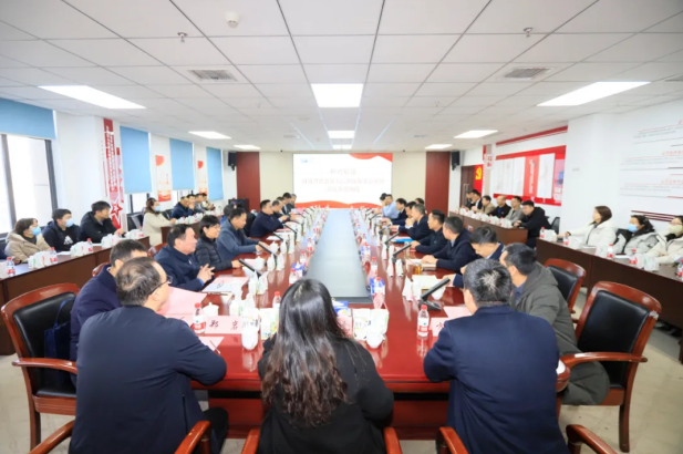 河南省省直机关后勤保障中心高海书记一行莅临2UP.IO（中国）乳业集团参观调研